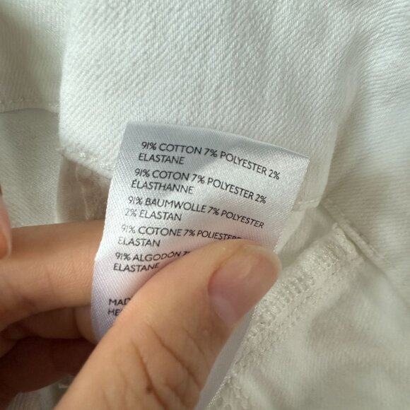 We The Free Jayde Flare High Rise Jeans White Size 27 - Picture 5 of 11